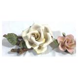 Ceramic Flowers - 2-pieces