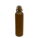 Stoneware Beer Bottle 10.5"