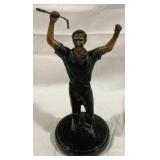 Golfer Statue - 15" tall