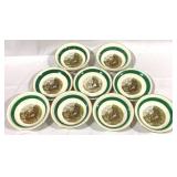 9 Homer Laughlin Nautilus Bowls