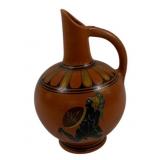 Vintage Kutahia Athens 5.5" Pottery Ewer