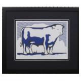 BULL GICLEE BY ROY LICHTENSTEIN