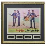 BEATLES A HARD DAYS NIGHT PRINT