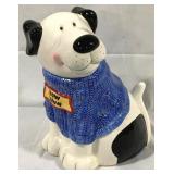 "Bow Wow" Dog Cookie Jar - 11" Tall