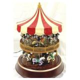 Electric Carousel Decoration - 18" x 12"