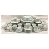 58pc Noritake "Carolyn" Contemporary China