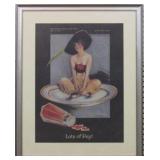 LOTS OF PECK PRINT BY LOU MAYER