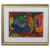 COUCH DE FEMME GICLEE BY PABLO PICASSO