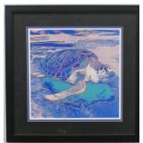 SEA TURTLE GICLEE FROM ENDANGERED SERIES