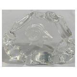 Crystal Aries Ram Glass Paperweight