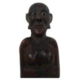 Carved Tribal Art Wooden Mask 24.5"