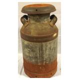 Metal Milk Can - 25 x 12