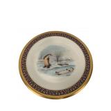 Boehm Lenox Otters 10.5" Collector Plate