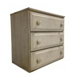 3 Drawer Painted Chest 24 x 24 x 16