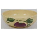 Watt Pottery Apple Bowl 3x8.5"