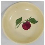 Watt Pottery Apple Spaghetti Bowl 3.5x13"