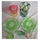 Group Glassware, some uranium