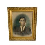 Portrait in Gilt Frame 25 x 21