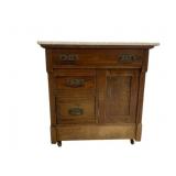 Victorian Marble Top Washstand