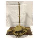 Brass Scale & Wood Stand - AS-IS Not Assembled