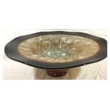 Murano Glass Bowl - 5" x 15.5"