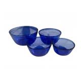 Set Arcoroc Cobalt Mixing Bowls