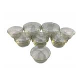 13 Vintage Pyrex Custard Bowls