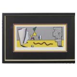 FIGURES 1977 PRINT BY ROY LICHTENSTEIN