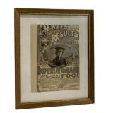 Periodical Page in Frame 11 x 9