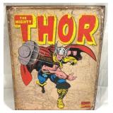Marvel The Mighty Thor Metal Sign - 16" x 13"
