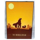 Star Wars the Mandalorian Wood Sign - 19.5" x 13"
