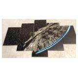 5 Piece Star Wars Canvas Print Set