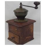 Vintage Coffee Grinder 10.5"