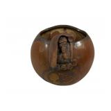 Signed Art Pottery Wall Pocket 10.5 x 7