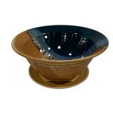 Sunset Canyon Pottery Berry Bowl & Saucer