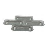 4 Glass Corn Dishes 8.5 x 3