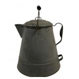 Large Enamel Coffee Pot 16 x 12