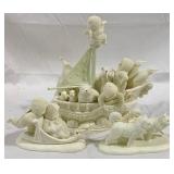 2 Snowbabies Figures