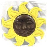 Metal Sun Decoration - 23" Round