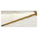 Wood Cane w/ Sword - 35" Long