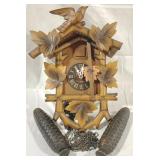 Vintage Cuckoo Clock - 14" x 10" x 7"