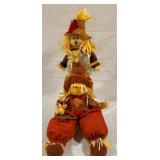2 Scarecrow Decorations