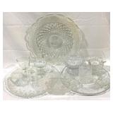 Lot of Assorted Glass Items