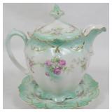 Austrian Teapot w/ Hot Plate 6"