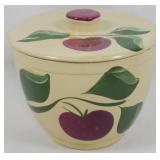 Watt Pottery Apple Lidded Ice Bucket 7"