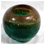 Art Glass Vase 5" x 6"