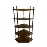 Corner Shelf, 5 Tier 58 x 24 x 24
