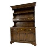 Vintage Hutch Cabinet, 2 Part