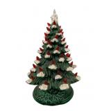 Vintage Ceramic Chrismat Tree 10 x 6