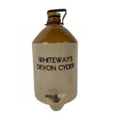 Devon Cyder Stoneware Dispenser Jug